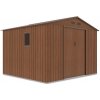 Letoss Záhradný domček HUDSON 277x255x202cm, hnedý
