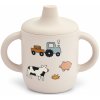LIEWOOD Silikónový hrnček Neil Farm Sandy 150 ml