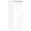 Hansgrohe Xelu Q Bočná skrinka 40x107x35 cm, 1 dvierka, pánty vpravo, lesklá biela/matná biela 54131700-HG
