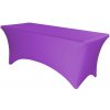 TENTino Elastický poťah STANDARD na skladací stôl 240x76 cm VIAC FARIEB Farba obrusu: FIALOVÁ / VIOLET