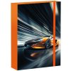 REYBAG Sport Car, box na zošity A5, s gumičkou