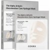 COSRX Arbutin Discoloration Hydrogel Mask Sada hydrogélových rozjasňujúcich masiek s alfa-arbutínom 34 g x 3 ks