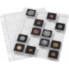 LEUCHTTURM Albumové listy GRANDE SNAP na mince v bublinkách QUADRUM
