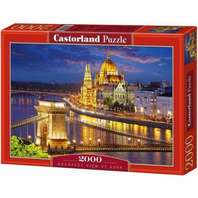 Castorland Budapešť za súmraku 2000 dielov
