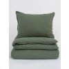 MKLozkoviny.sk Mušelínové obliečky – Alexia olivová - 140 × 200 cm - 70 x 90 cm