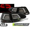 Tuning-tec Zadné svetlá LED BAR ČIERNA pasuje na VW GOLF 7 13-17