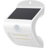 Nástenné svietidlo Solight 3 W, 350 lm, solárne, s pohybovým senzorom (WL907) biele