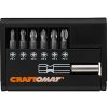 Craftomat Sada bitov Štandard, pozidriv, PZ3, PZ2, PZ1, 11 ks, 05206690001