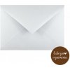 Perleťová obálka C6 - 120 g - biele striebro