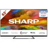 SHARP 65EQ3EA Android TV, 164 cm (65 palcov), 4K Ultra HD, bez rámu