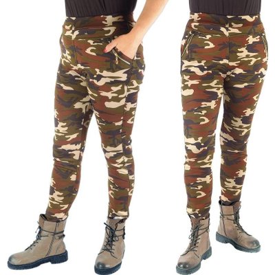 Zľava -34% na veľkosť 2XL - Zateplené legíny maskáčové tactical Bambus M02 (Akcia -34% na veľkosť 2XL - maskáčové elegantné legíny)