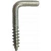 skoba so závitom do dreva 40x3mm Zn (200ks)