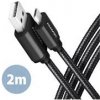 AXAGON MICRO USB USB 2.0, 2M, BUMM-AM20AB