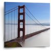 Sablio Obraz Golden Gate v hmle - 50x50 cm