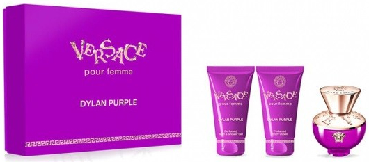 Versace Dylan Purple EDP 50 ml + telové mlieko 50 ml + sprchový gél 50 ml pre ženy