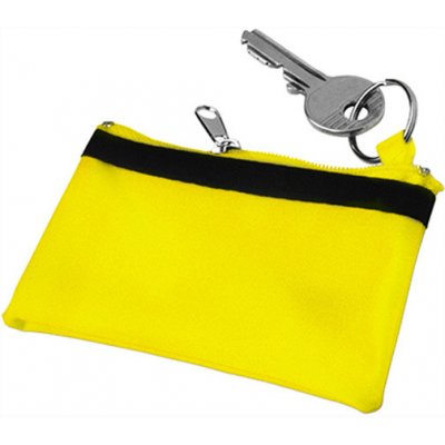 Kľúčenka L-Merch Peňaženka na kľúče NT9124 Yellow 11 x 7 cm