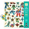 DJECO Samolepky: Roboti (160 ks)