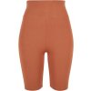Ladies High Waist Cycle Shorts - terracotta S