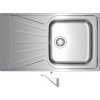 Teka STARBRIGHT 50 E-XN 1B 1D X nerezová oceľ + Teka ML CR chróm