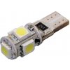 COMPASS 5 SMD LED 12 V T10 biela 33794