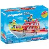 Playmobil 70147 Záchranný hasičský člun s motorem