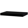 Autronic P-023 BK WAL Polička nástenná 40 cm, MDF, 3D dekor wenge, baleno v ochranej fólii