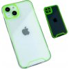 SES Svietiaci ochranný obal pre Apple iPhone 12 Pro Max - zelený 12974