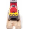 Bigjigs Rail Elektrická lokomotiva Červený silák