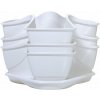 Prosperplast Coubi Herbal kvetináč (biela) biela (100275820)