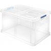 HEIDRUN Úložný box s vekom 60 × 40 × 30 cm 60 l unibox, plast