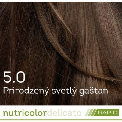 Biokap Delicato Rapid farba na vlasy 5.0 Gaštanová svetlá prírodná 135 ml