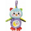 Clementoni Baby plyšová Sova na dobrou noc se světýlkem 151983