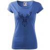 Geometria - Veľký jeleň - Dámske tričko Pure - XL ( Svetlomodrá )