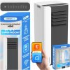 Prenosná klimatizácia MINI 2,6 kW tichá s WiFi do 26 m2 3v1 + tesnenie