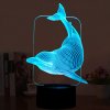 Beling 3D lampa, Delfín 2, 7 farebná S159