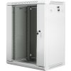 Nástěnný rack 19'' 15U 600X450mm šedý flat pack WF01-6415-10S Lanberg