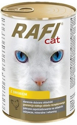 RAFI CAT ADULT hydina kúsky v omáčke 415 g