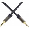 PREMIUMCORD kábel, tienený, Jack 3.5mm - Jack 3.5mm M/M 1, 5m