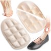 Gélové vložky do topánok absorbujúce nárazy Heel Spur Relief, béžové