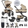 EASYWALKER SET Kočík 4v1 Jimmey Sand Taupe XXL RWS + CYBEX Aton B2 i-Size + základňa