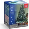 Sveteľná reťaz - 50 ks LED - studená biela - sieťové - 5 m - 8 programov