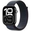 Apple Watch Series 10 GPS 46mm Jet Black Aluminium Case with Ink Sport Loop MWWR3QCA