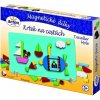 Detoa Magnetické puzzle Krtek na cestách