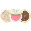 Zvýhodnený set Bell Hypoallergenic Aura Del Sol (Aura Del Sol Cream Bronzer, Aura Del Sol Cream Highlighter, Aura Del Sol Cream Blush) kremový bronzer, rozjasňovač a tvárenka