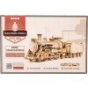 Robotime 3D drevené puzzle Parní lokomotiva Prime Steam Express 1:80 308 ks