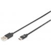 Digitus AK-300154-010-S USB C na A, 3A, 480 MB, verze 2.0, 1m