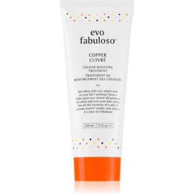 EVO Fabuloso Colour Boosting Treatment maska na vlasy pre zvýraznenie farby vlasov Copper 220 ml