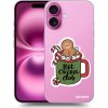 Picasee silikónový prehľadný obal pre Apple iPhone 16 - Hot Cocoa Club