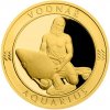 Česká mincovna Zlatý dukát Znamenie zverokruhu s venovaním - Vodnár proof 3,49 g