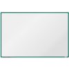Biela magnetická popisovacia tabuľa boardOK, 1800 x 1200 mm, zelený rám
